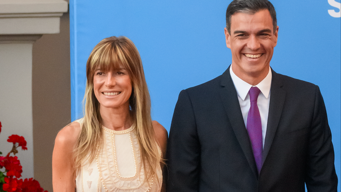 Spanish Prime Minister and his wife Begoña Gomez