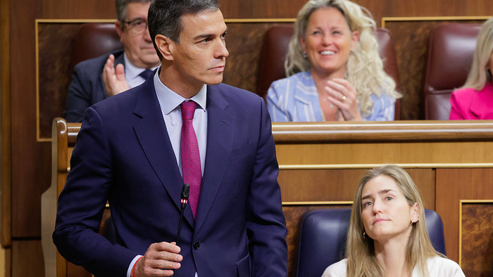 Spanish PM Pedro Sánchez in congress
