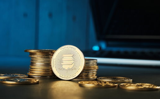 A collection of Solana coins