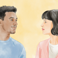 AI painting style picture of a man & woman