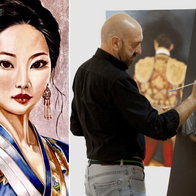 The art of Jesús Ortiz .