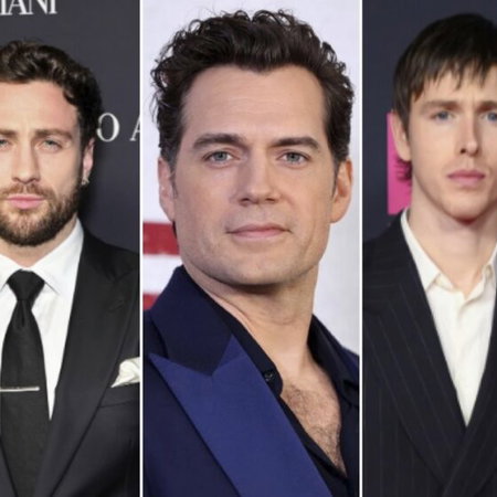Theo James, Aaron Taylor-Johnson, Henry Cavill, Harris Dickinson & Jacob Elordi.