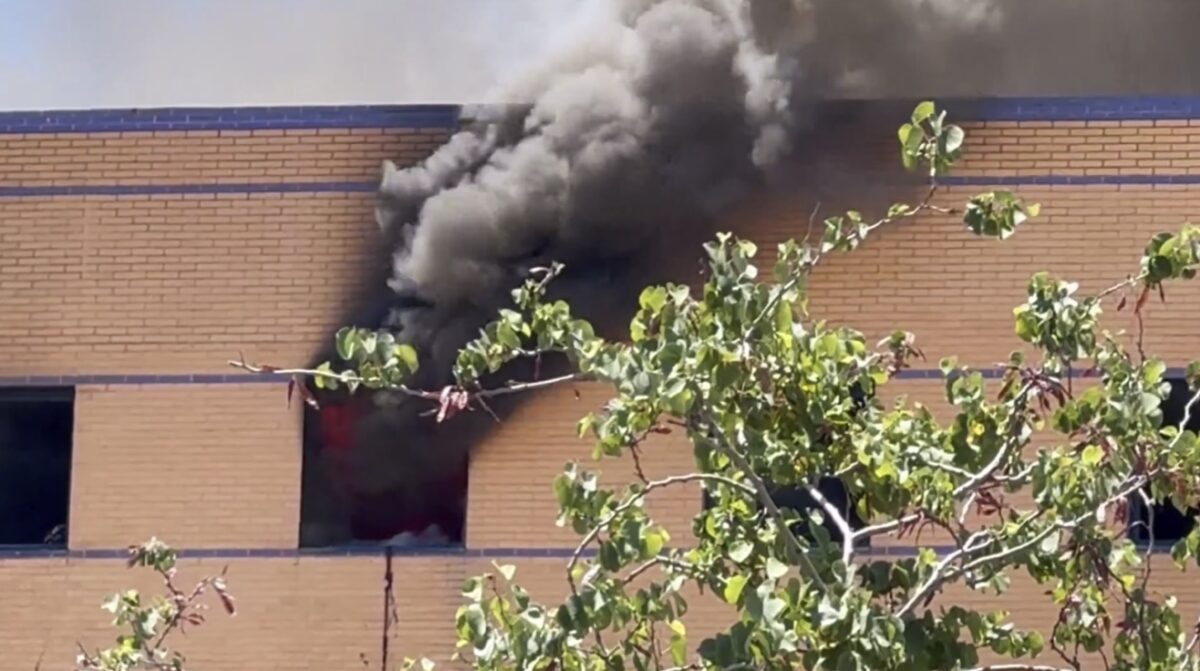euroweeklynews.com - Adam Woodward - Flames return to Malaga Ibis Hotel's a week after original blaze