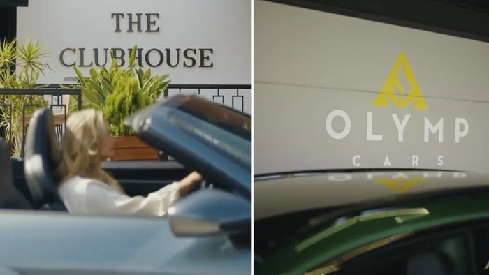 Olymp supercars at La Sala, Banus.