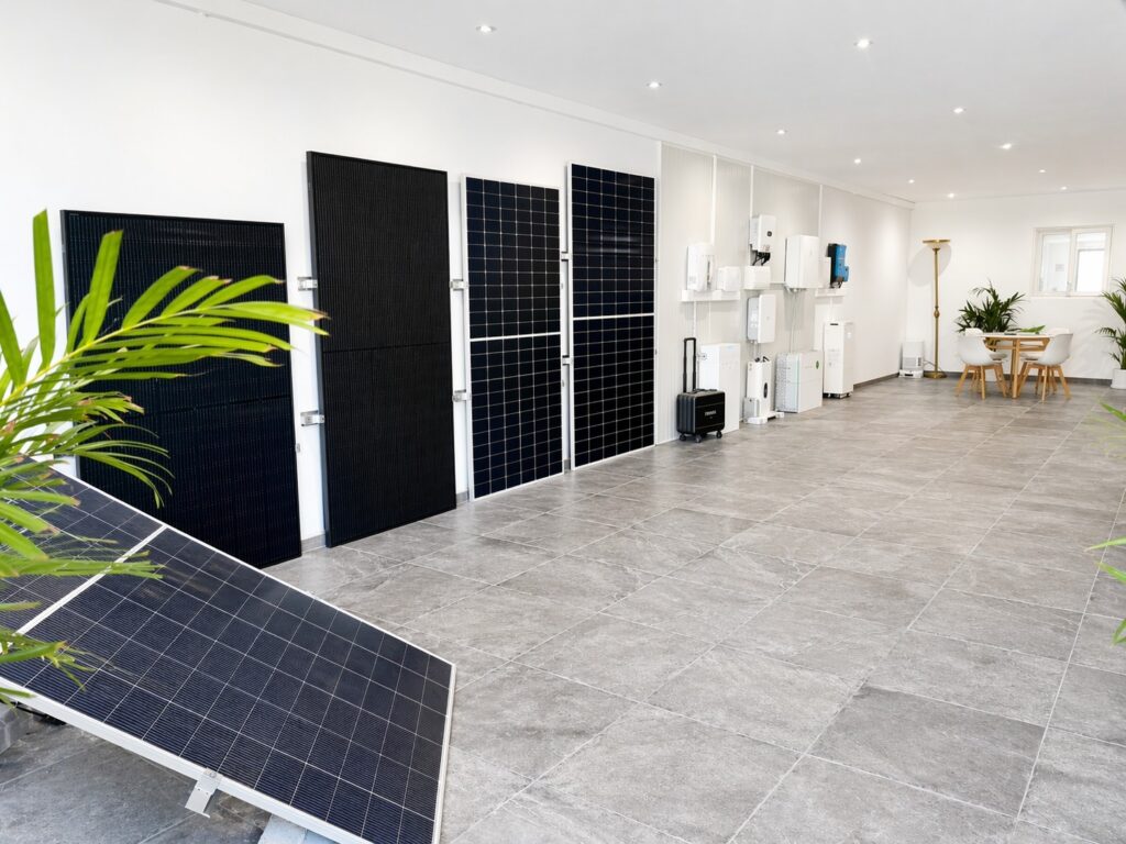 Ecocorp Solar new showroom.