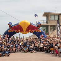 Wings for Life race at Almeria's Lunar Cable park