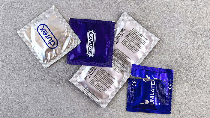 Condoms.