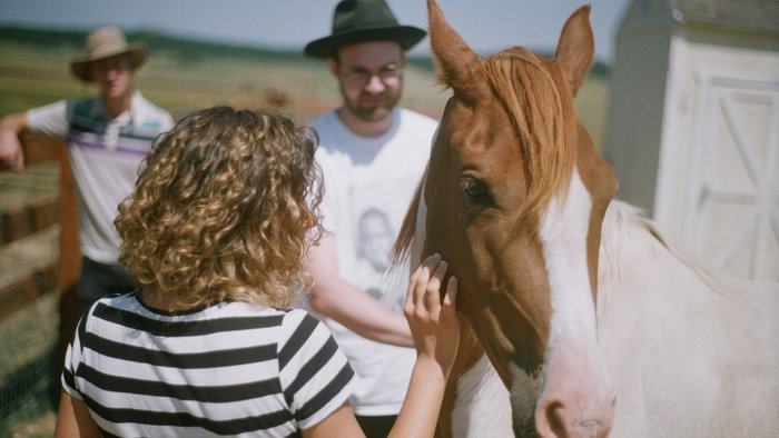 Horse therapy.