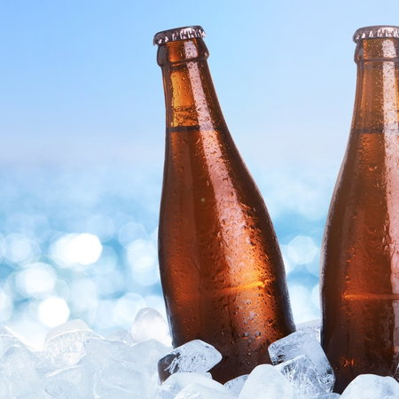 Cold beers next to the sea