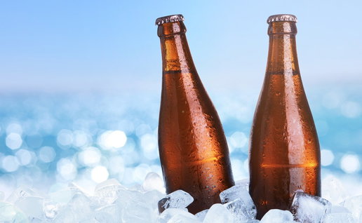 Cold beers next to the sea