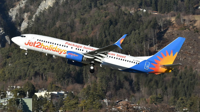 A Jet2 plane.