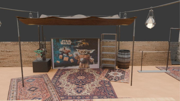 El corte ingles star wars store