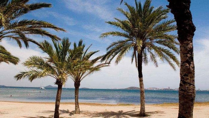 A beach in Cartagena.