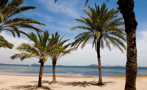 A beach in Cartagena.