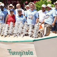 Fuengirola sardine skewers espetos