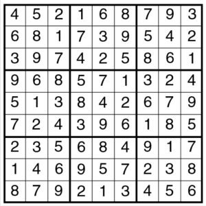 hard sudoku 2134