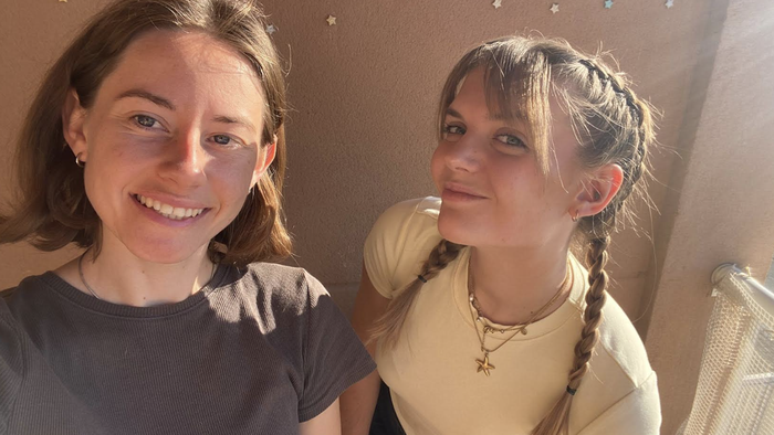 Ellie and Julia work in the Mojacar office for Costa Coches