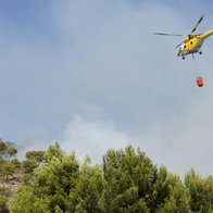 Mallorca forest fire warning