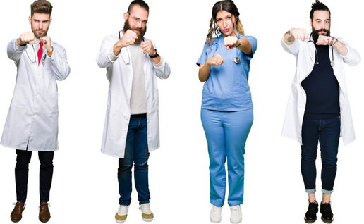Nurses are receiving self defence training in malaga