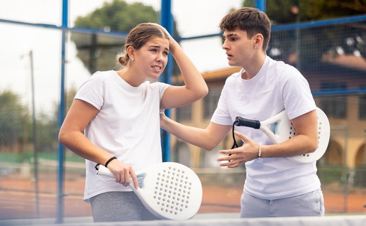 Padel causing tension between couples