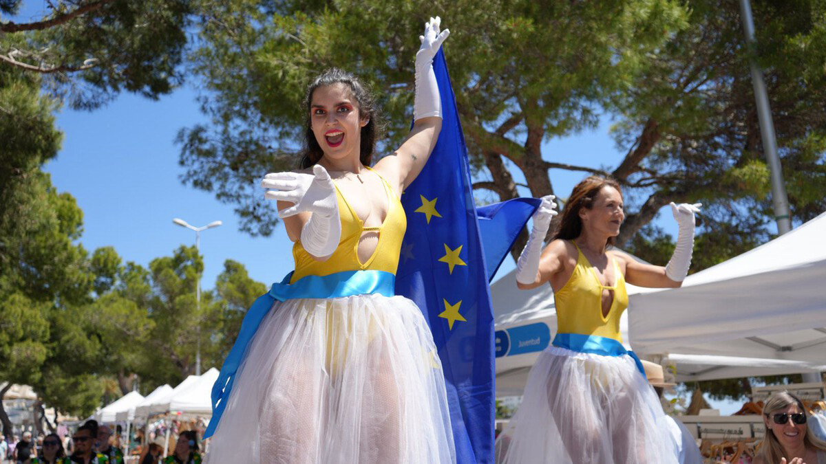 Calvià celebrated Europe Day with music, markets and family activities in Palmanova