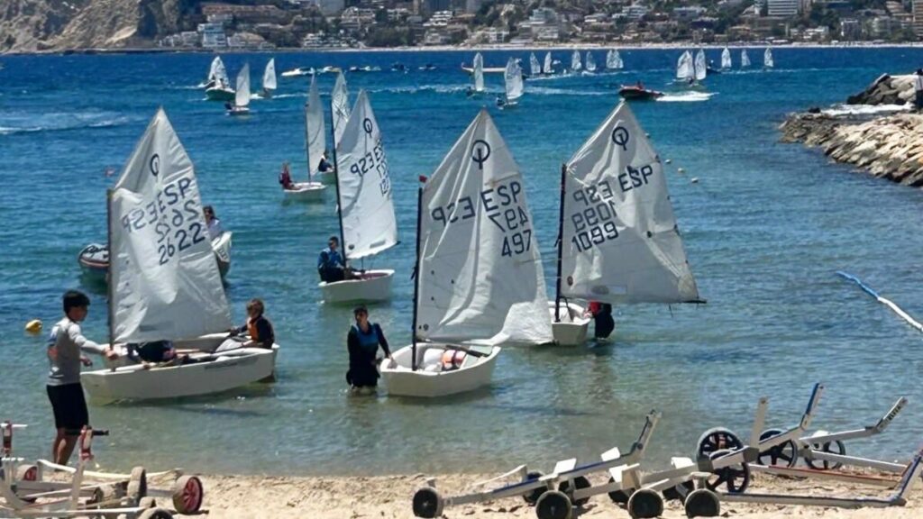 Young sailors shine at sporting event