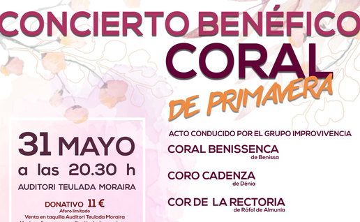 Charity concert in May