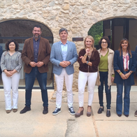 Officials and tourism representatives during the first Discover Villajoyosa Tourism Foundation meeting