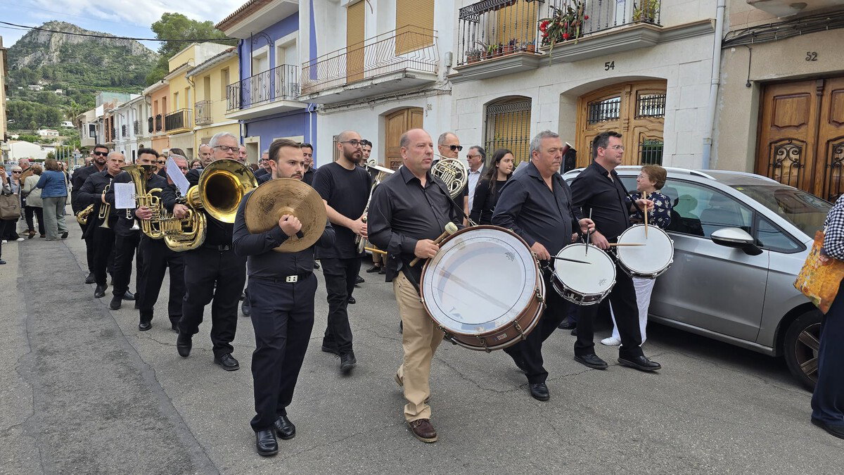 Marina Alta paid emotional farewell to beloved Dénia band maestro Josep Sendra