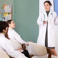 Young doctors in hospital corridor as thousands miss out on MIR training places in Spain