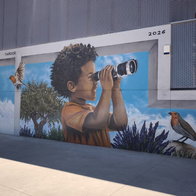 CEIP l’Alfàs in Pedreguer has unveiled a new mural
