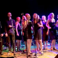 Rise and Shine gospel choir.