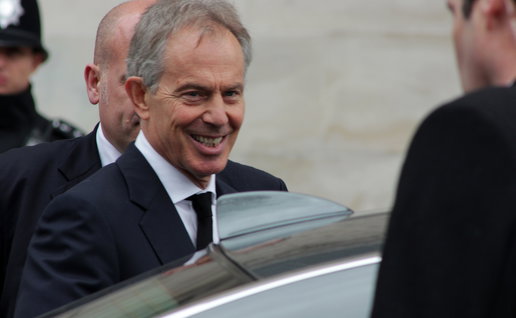 Tony Blair, ex UK Prime Minister.