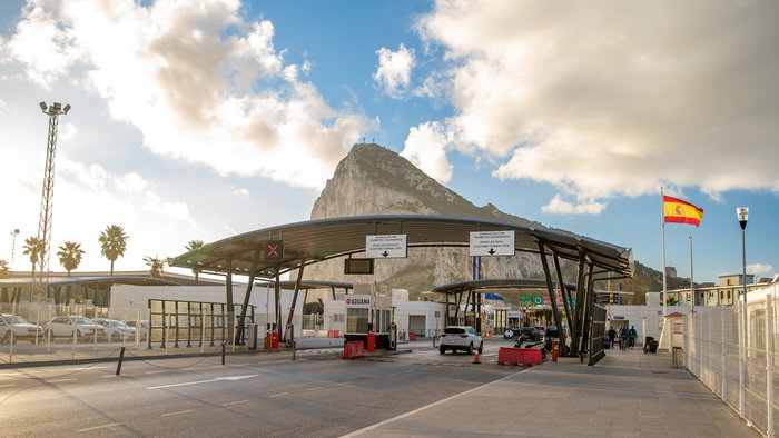 Gibraltar border