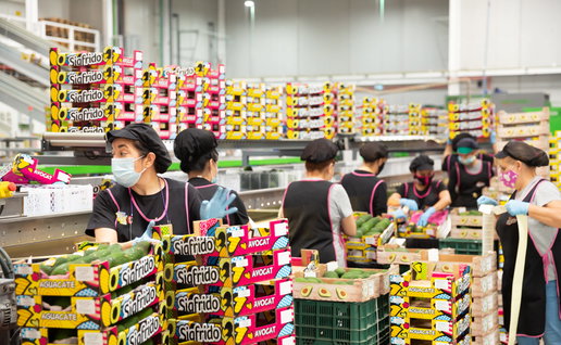 Women working in a factory