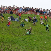 Cheese rolling at Cooper's Hill