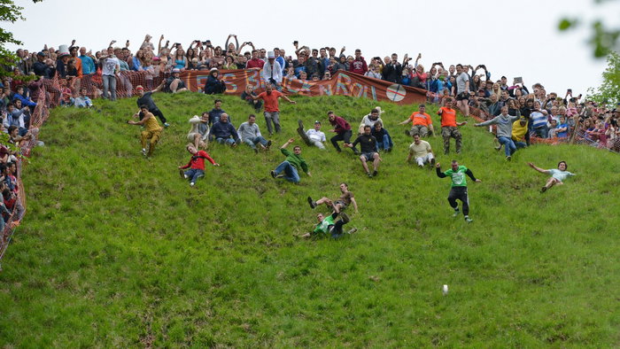 Cheese rolling at Cooper's Hill