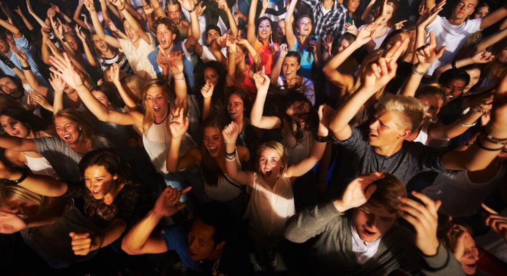 French minefield turns into dance-floor as thousands attend illegal rave