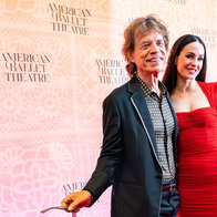 Mick Jagger and girlfriend Melanie Hamlick.