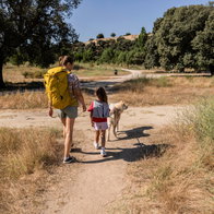 Carefree stroll in the campo.