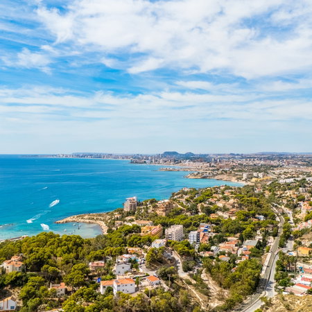 Costa Blanca landscape.