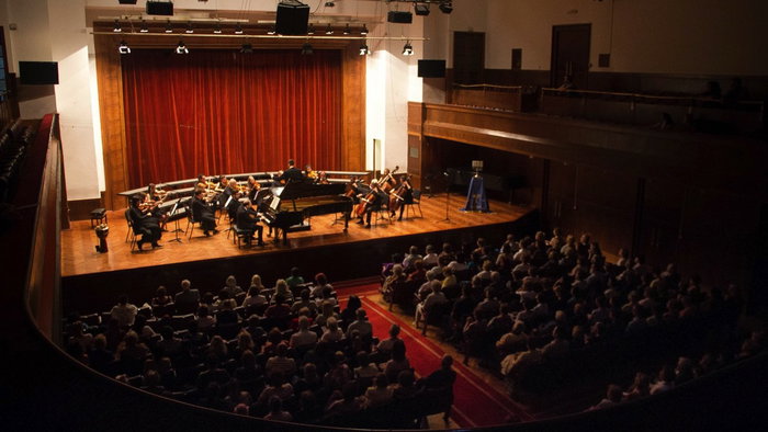 A piano recital.