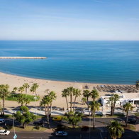 La Malagueta beach.