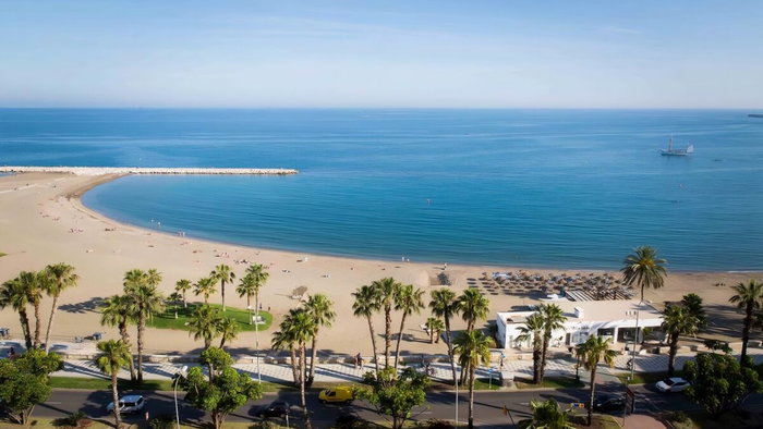 La Malagueta beach.