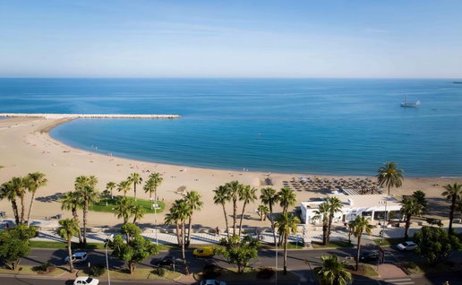 La Malagueta beach.