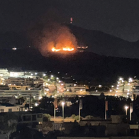 Wildfire in Mijas.