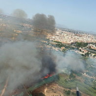 Murcia in flames.