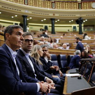 Spains prime minister Pedro Sánchez in Congress