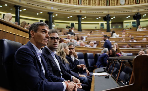 Spains prime minister Pedro Sánchez in Congress