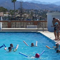 Swimming pool in Torre del Mar.